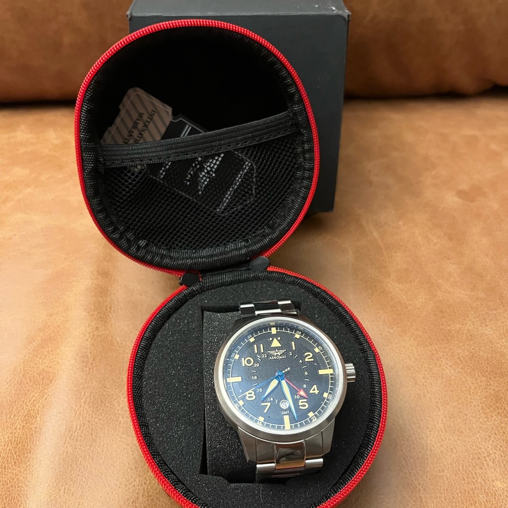 Aeromat Watch TYPE GMT JET BRACELET - Picture 5 of 12
